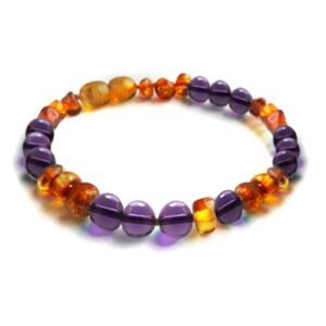 Pulsera bebé mano/tobillo Serenidad y Transmutación Interior 13.5 cm