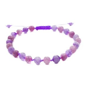 Pulsera Unisex modelo Atardecer Rosa Amatista