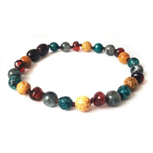 Pulsera bebé mano/tobillo Alineación de Alegría y Vitalidad 13.5 cm