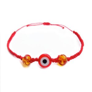 Pulsera Unisex modelo Mal de Ojo Doble Protección