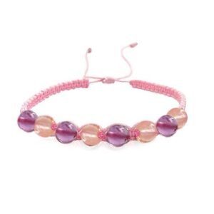 Pulsera Unisex modelo Sanación Vida Rosa